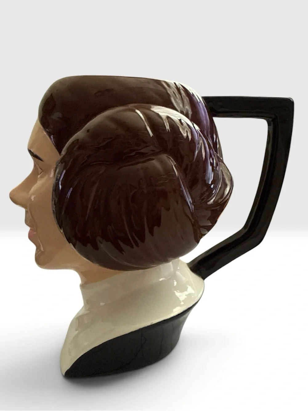 1997 Star Wars Princess Leia Ceramic Figural Mug Vintage Applause Lucasfilm